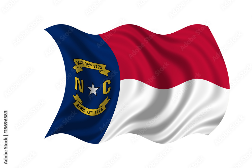 Fototapeta premium North Carolina Flag