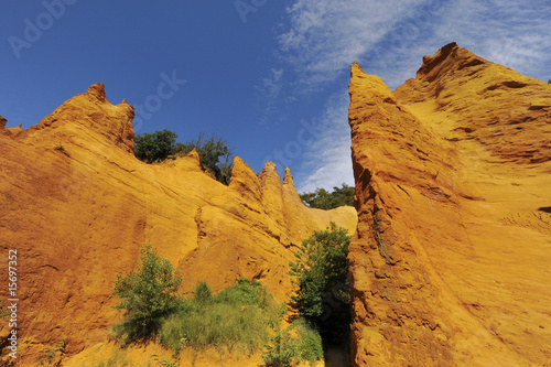 carrières d'ocre en provence