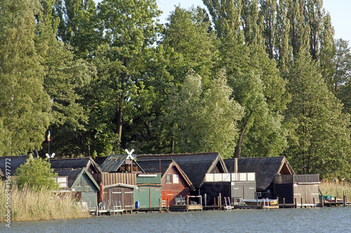 Bootshäuser am Schwerin See