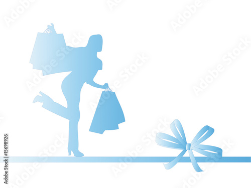 Donna shopping