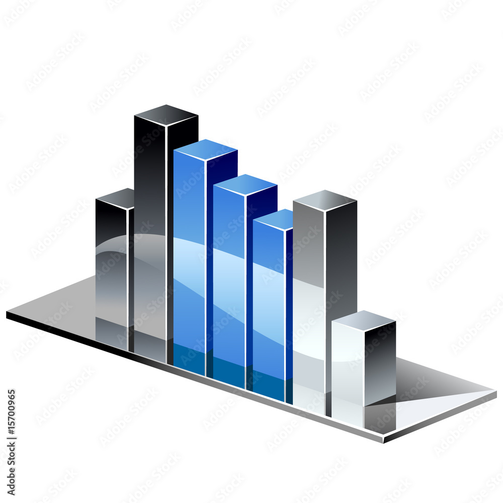 Vector of chrome blue graph. Please visit my gallery for more! Vector of chrome blue graph. Please visit my gallery for more!