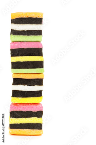 Liquorice allsorts.