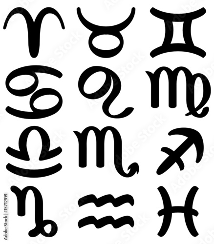 Signes astrologiques du zodiaque