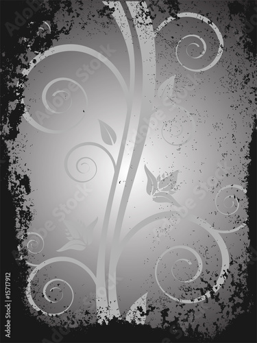 abstrakter floraler hintergrund