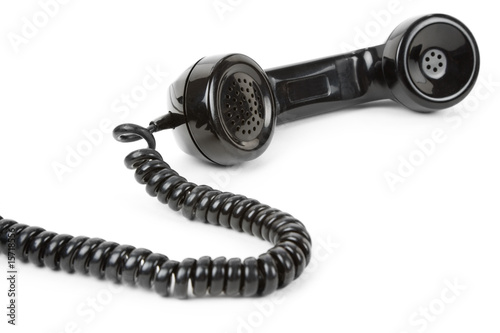 Black telephone Receiver