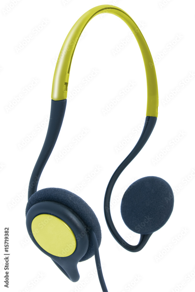 Light gold colored headphones Light gold colored headphones