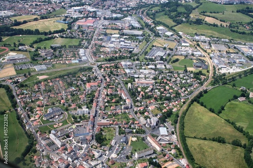 Vue aérienne d'Aurillac