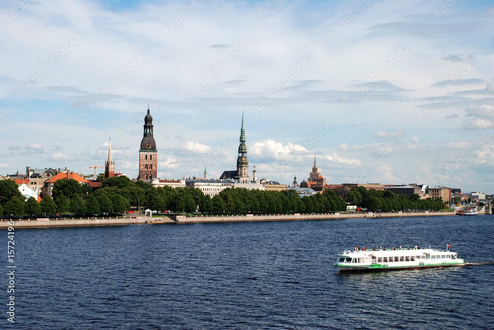 Panorama of Old Riga