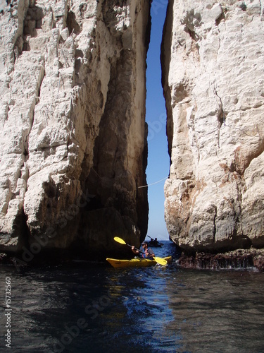 Canoë-Kayak de Mer dans les Calanques