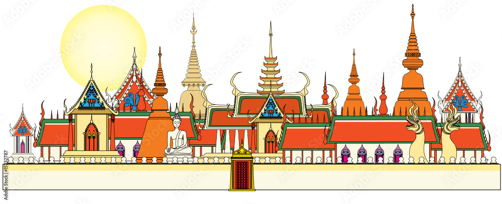 Bangkok royal palace