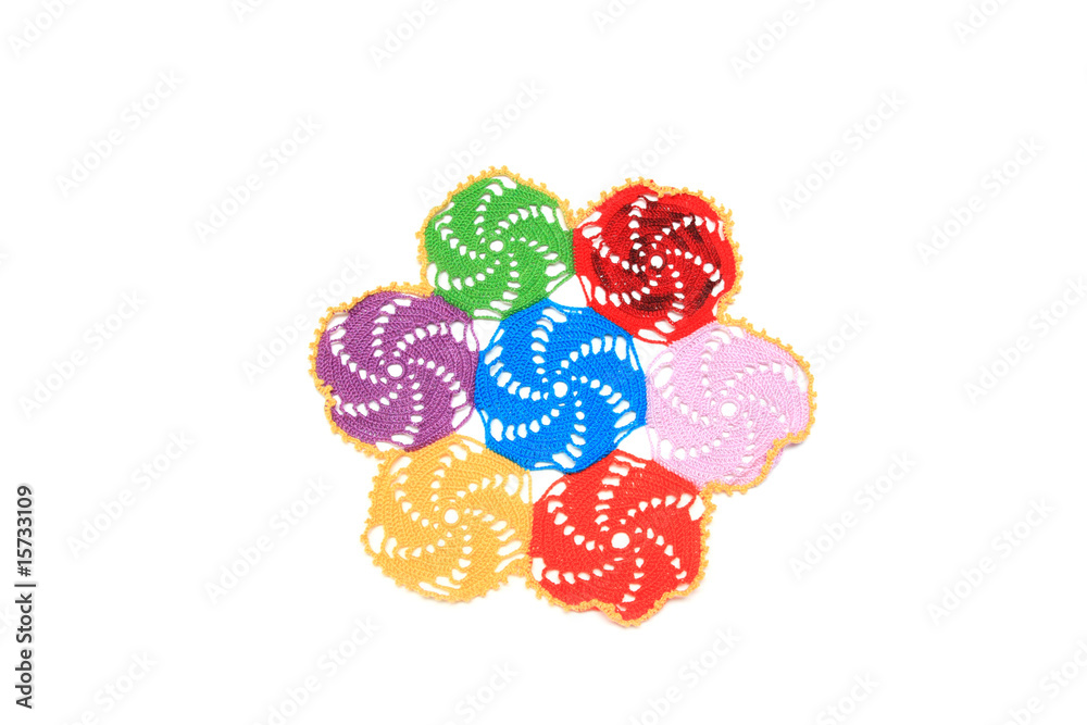 Varicoloured serviette Varicoloured serviette