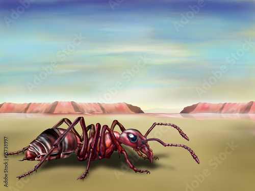 Surreal ant