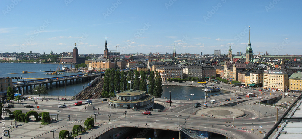 Fotografie Vue sur Stockholm