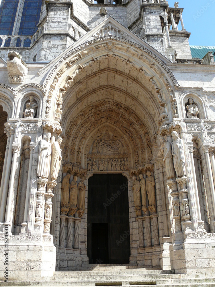 Cathédrale de Chartres - Tympans