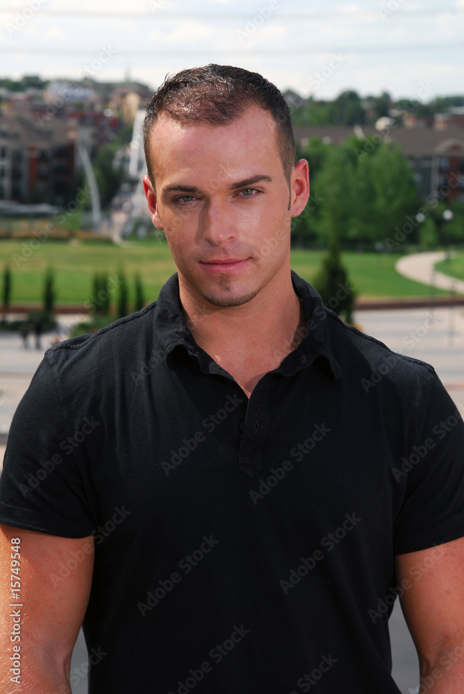 Portrait of a confident man Portrait of a confident man