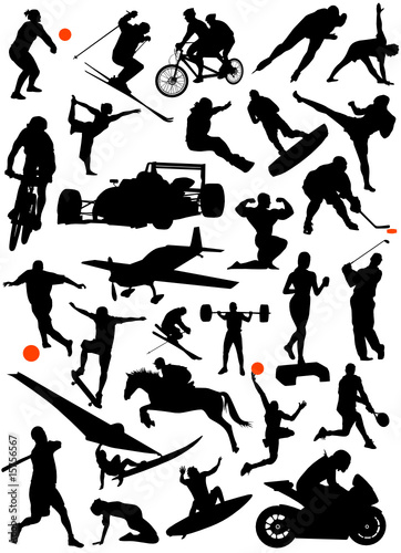 collection of sports vector 4