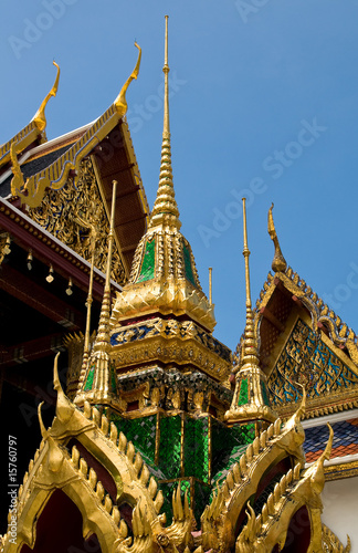 Thai buddhist temple Wat phra kaeo