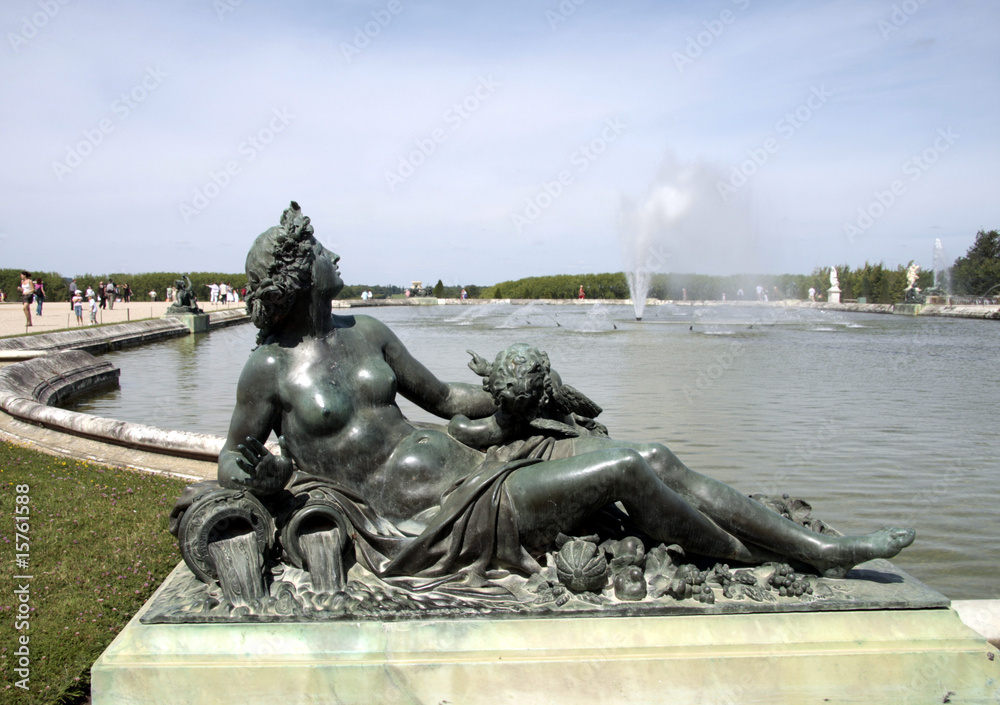 Versailles, statue d'une femme
