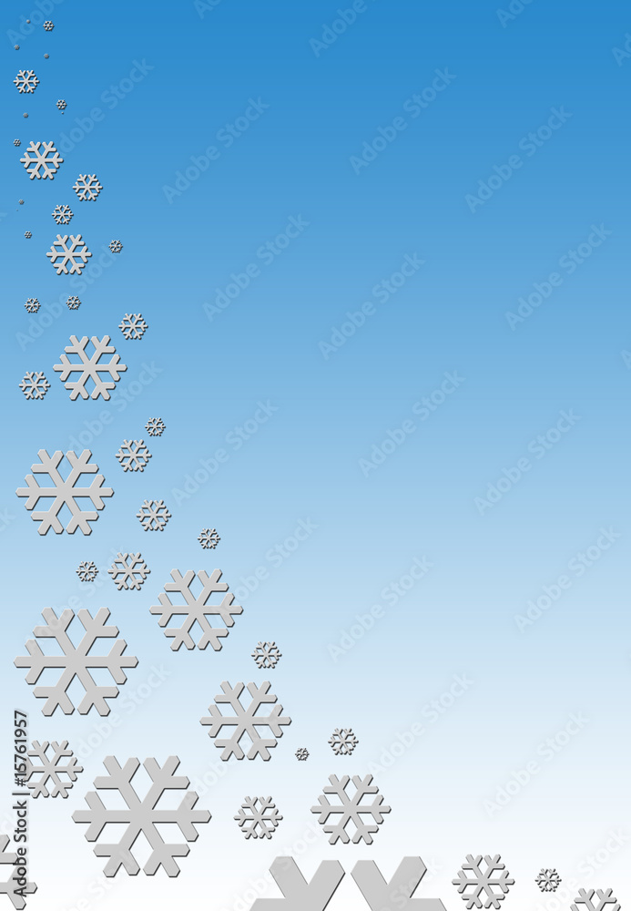 Snowing Christmas background