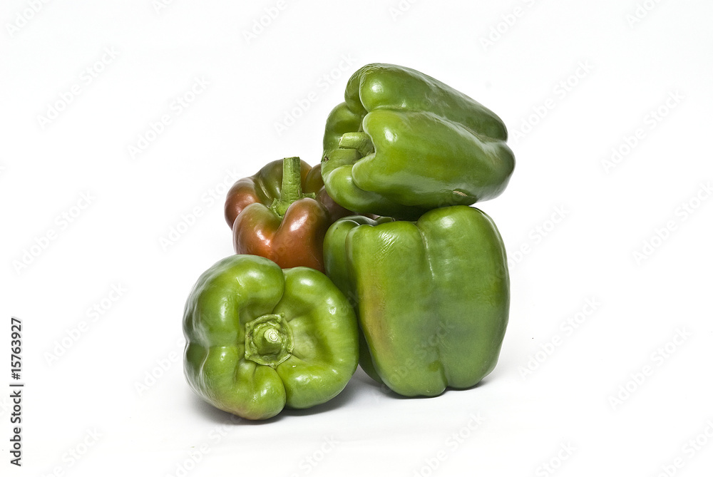 Pimientos frescos. Pimientos frescos.