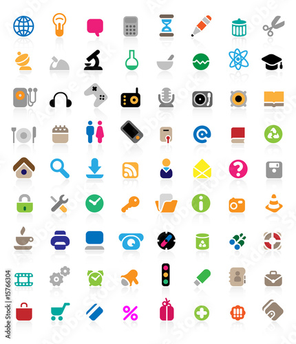 Set of 72 icons