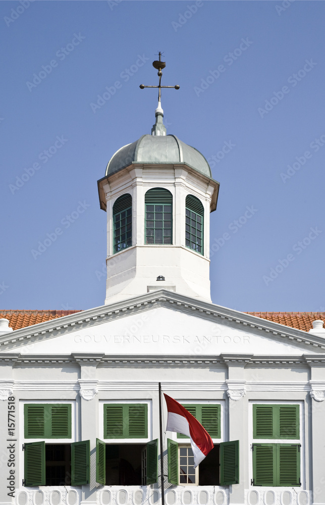 Foto Dutch colonial building