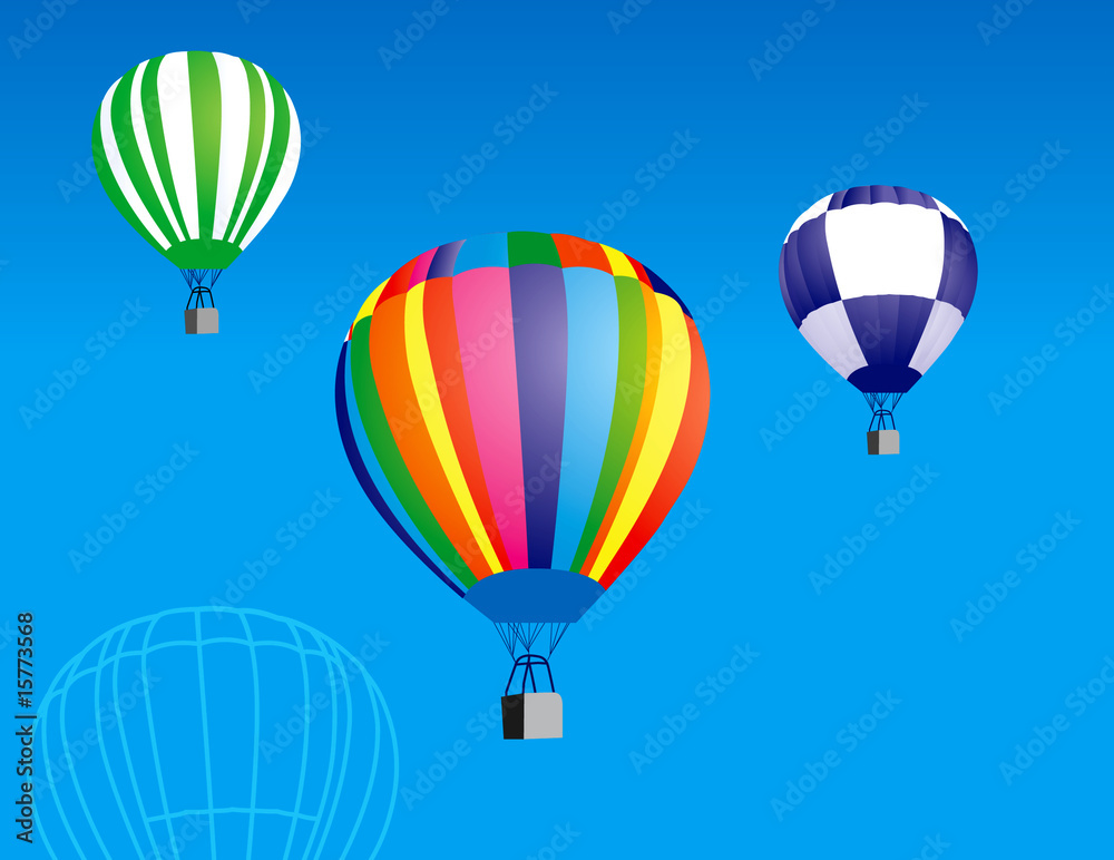 Fototapeta premium Hot Air Balloons