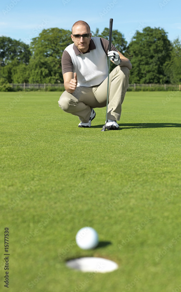 Obraz premium Handicap (-4)!