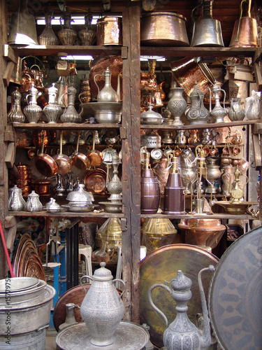 Antique Utensils Shop At Turkey Izmir