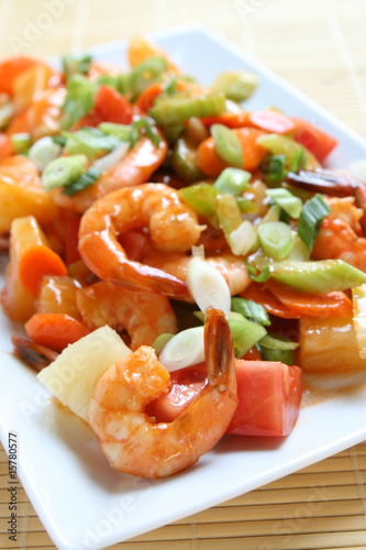 Sweet and Sour Shrimp