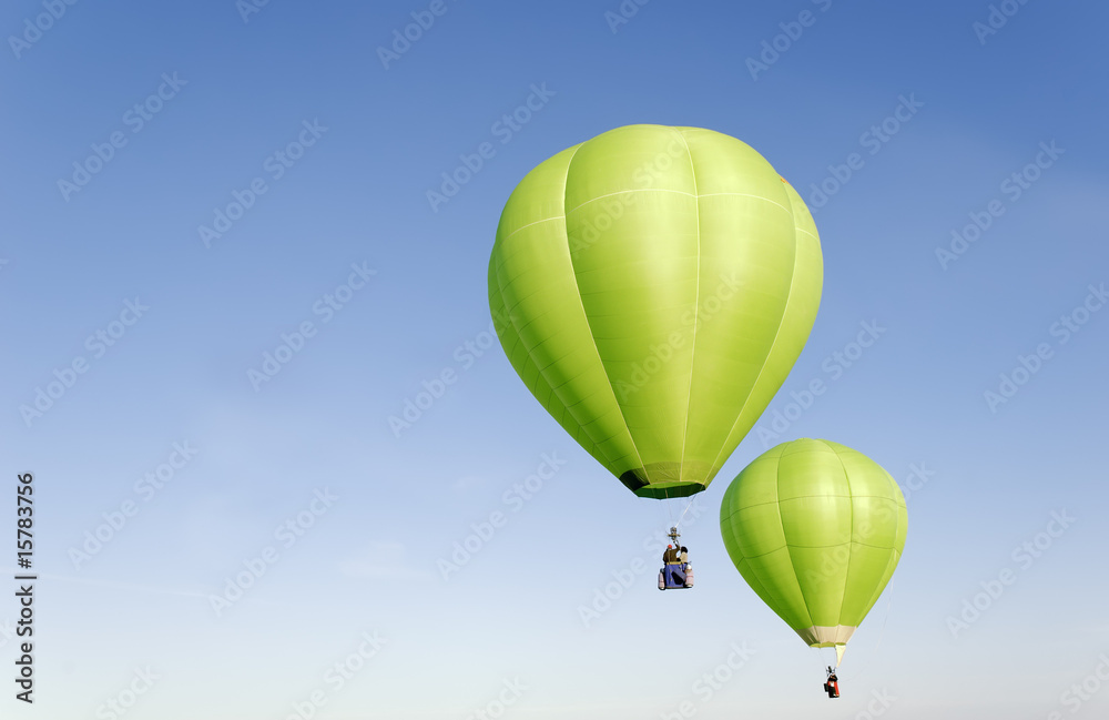 Obraz premium mongolfière