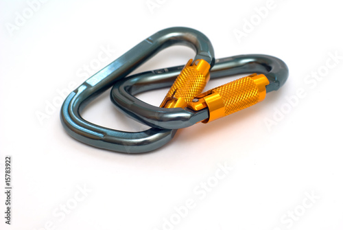 two carabiners