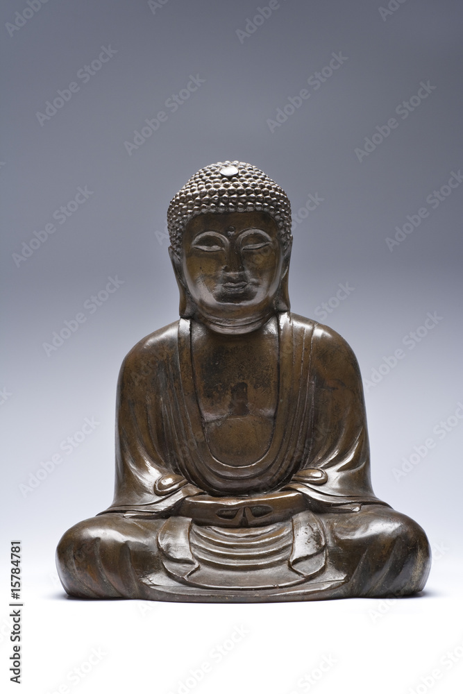 Japanes bronze Buddha statue