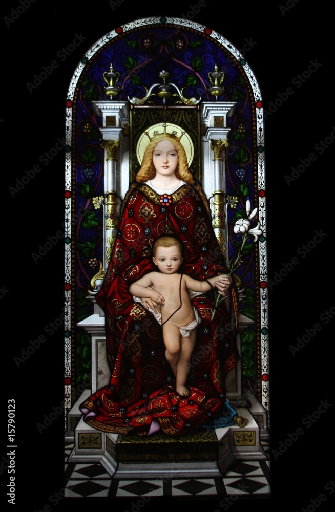 Fototapeta premium stained glass, Vatican