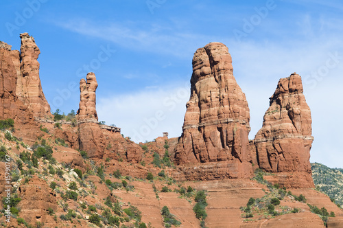 Red rock mountain landscape in Sedona, Arizona