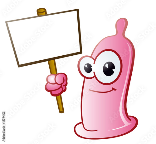 mascotte préservatif 002
