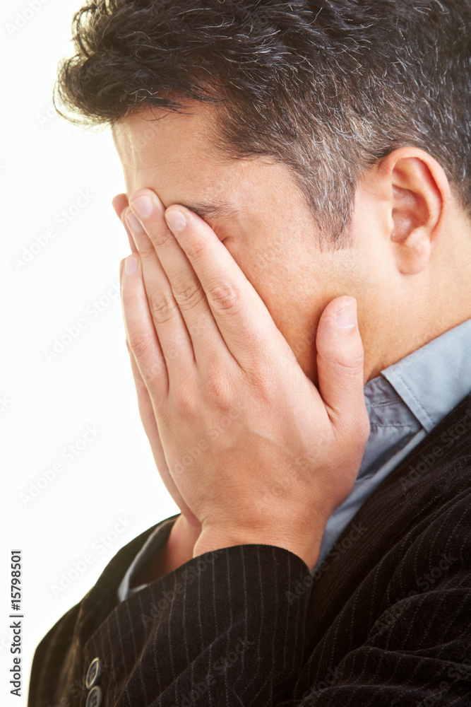 Gesicht verdecken