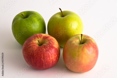 Bunte Äpfel