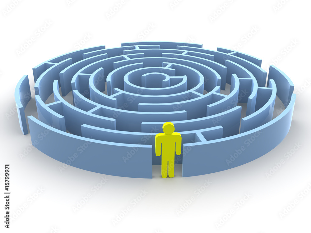 Labyrinth and man Labyrinth and man