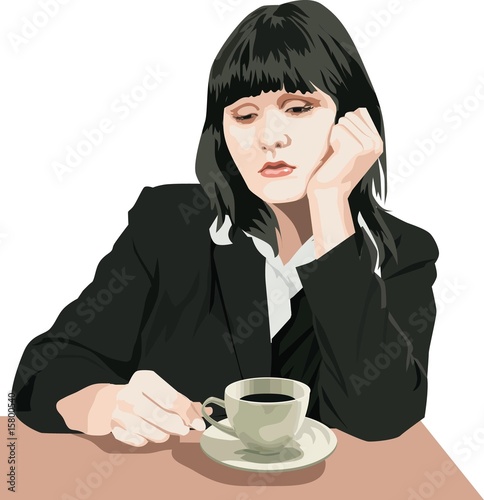 drinking tea