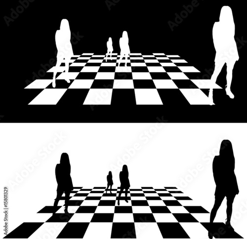 strategy girl illustration