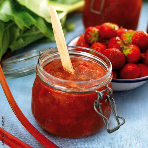 Obraz w ramie Strawberry jam