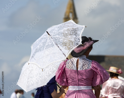 Foto femme des temps morderne