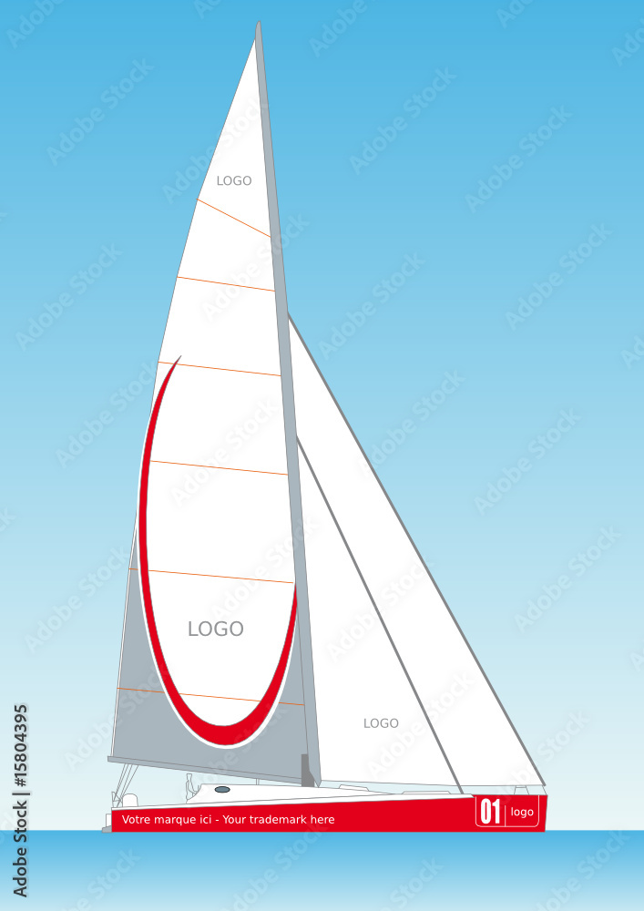 BATEAU de course