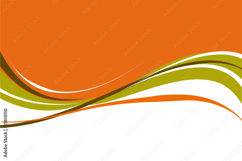 orange green background Stock Vector | Adobe Stock