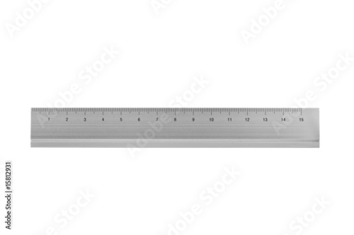 ruler isolated on white
