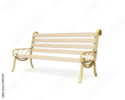 bench isolated