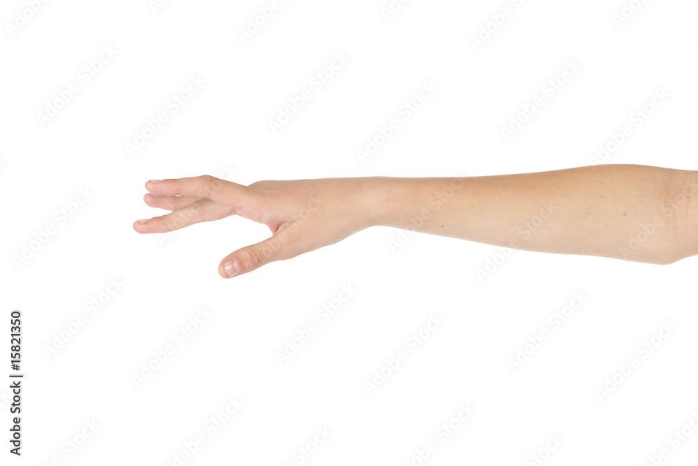 Hand of belly dancing girl Hand of belly dancing girl