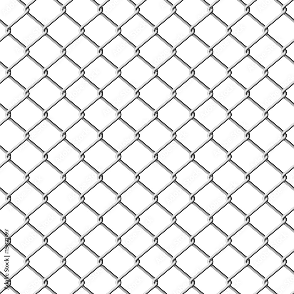 Chainlink fence. Seamless. Vector. Chainlink fence. Seamless. Vector.