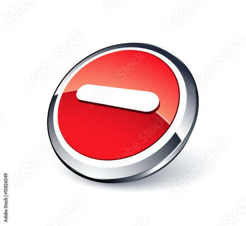icône -, enlever / interdiction